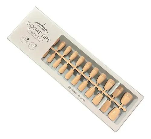 Tips Para Soft Gel Y Press On Paris Night Color X180u 3 En 1
