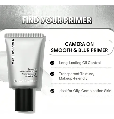 Primer De Maquillaje Hidratante En Crema Negro