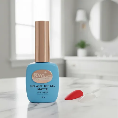 Top Coat Matte De 10ml Marca Navi Top Mate Premium