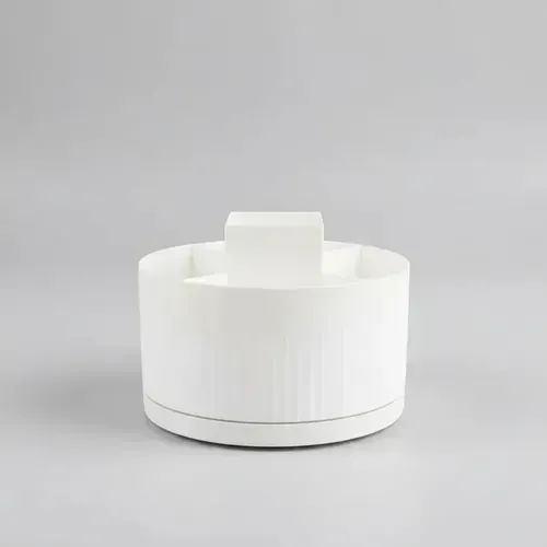 Organizador Porta Cosmético Maquillaje 3 Divisiones Blanco