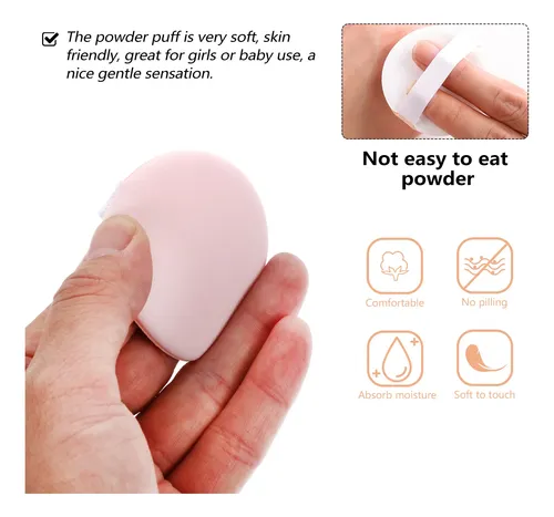 12 Piezas Esponjas De Maquillaje Para Base, Corrector Y Polv