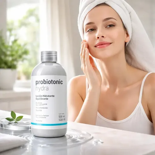 Loción Hidratante Probiotonic Hydra de Niza Científica para Piel Sensible 500 mL