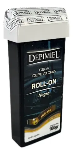 Roll On Cera Depilatoria Negra Depimiel 100g