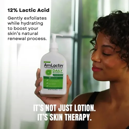. Leche Corporal Terapéutica De Amlactina Para La Piel: Luz