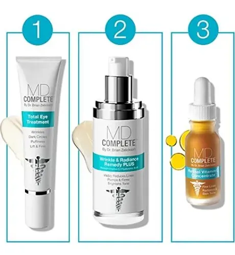 Tratamiento Completo Antiarrugas Md Complete Trio