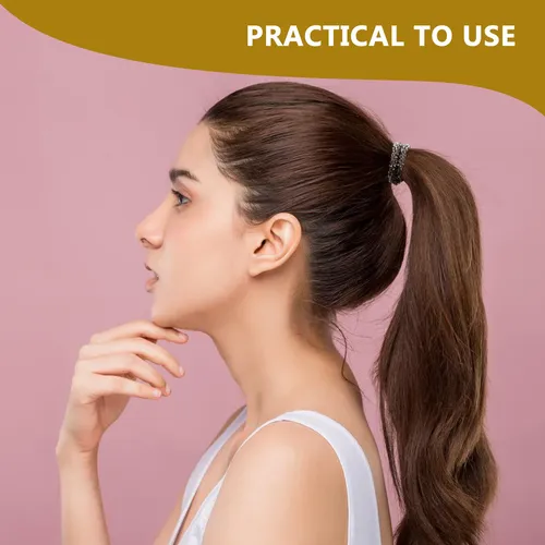 Set Of 3 Pigtail Holders For Hair Accessories