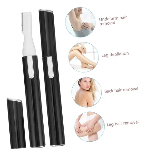 Depiladora Eléctrica Compacta Para Cejas Y Vello Facial