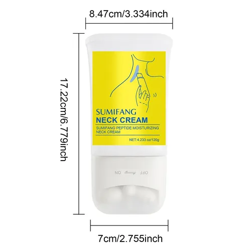 Crema De Cuello Roll-on: Péptidos, Hidratante, Reafirma Y Su