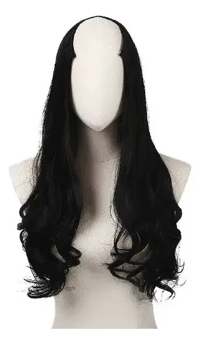 2026 Cabello Cortina Peluca U Fibra Natural Ondulada Bambú