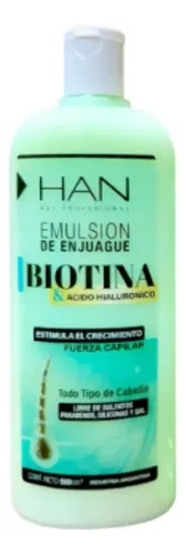 Han Emulsión Enjuague Biotina & Ácido Hialurónico 500ml