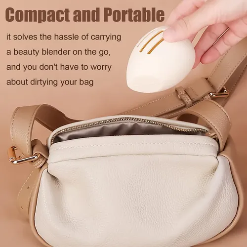 Set 2 Soportes Silicona Para Esponja Maquillaje Viaje