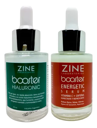 Kit Refresca Y Energiza Booster Energetic+hialuronico Zine