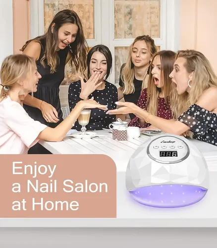 Lámpara Uv Led 86w Para Uñas Gel Secado Rápido