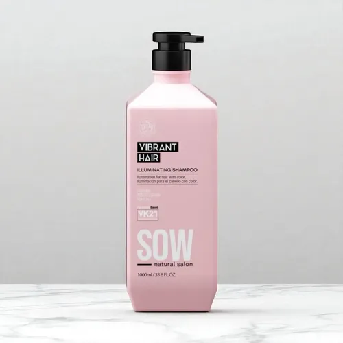 Sow Vibrant Illuminating  Shampoo + Acondicionador X 1000ml