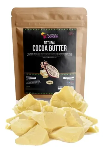 Manteca De Cacao Motherland Goods, Natural, Orgánica, Cruda,