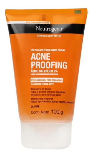Exfoliante facial antiacné 100 g Neutrogena Skin type NA