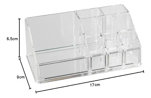 Organizador De Labiales Maquillajes Acrílico Porta Cosmetico