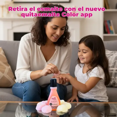 Quitaesmalte Suave Adultos Y Niños 50ml Caja X 78 Unidades