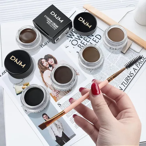 Set De Pomada Para Cejas Befivecok 10# Ash Brown Con Brocha