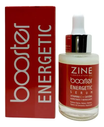 Booster Serum Energetic Vit. C + Cafeina X 30ml Zine Momento De Aplicación Día/noche Tipo De Piel Todo Tipo De Piel