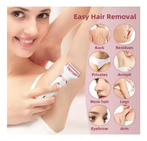 Depiladora Recortadora 4 En 1 Recargable Bikini Nariz Cejas