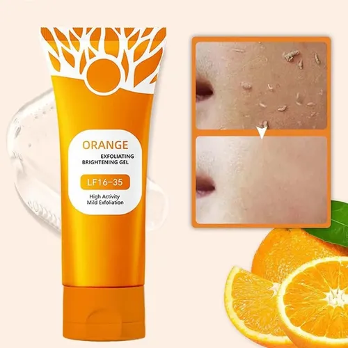Exfoliante De Poros Profundos, Enzimas De Naranja, Geles Ele