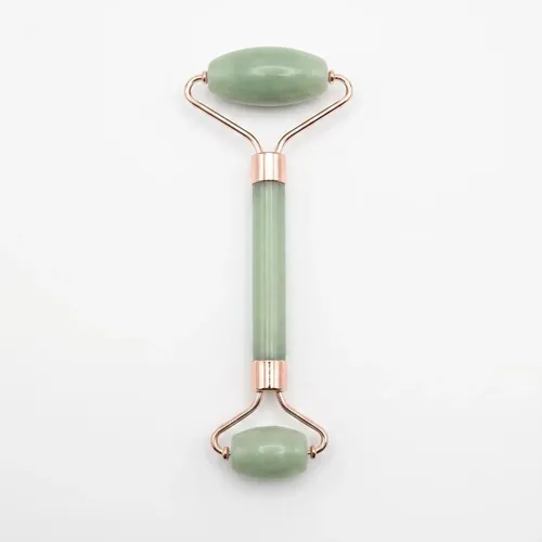 Rodillo De Jade Verde Facial Para Masajes Y Antiedad
