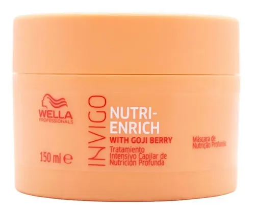 Wella Invigo Nutri Enrich Máscara Nutrición Profunda 150ml Acondicionador