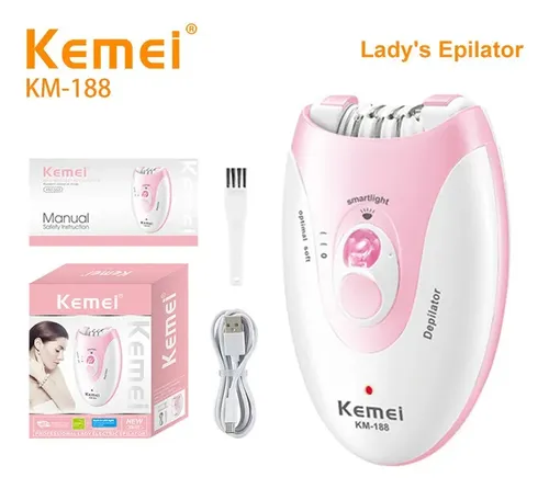 Depiladora Led Acero 4 En 1, Carga Usb, Portátil