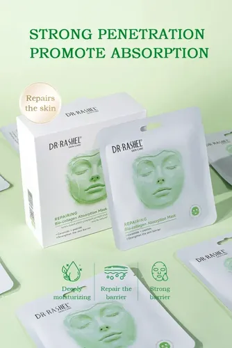 Mascarilla Facial Biocolageno 100% Absorbible Dr Rashel Normal A Mixta