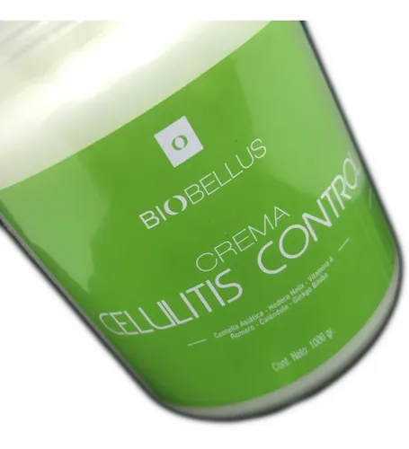 Crema Anticelulitis Biobellus 1kg Con Fragancia