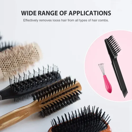 Herramienta De Limpieza De Cabello, 8 Piezas, Peine, Cepillo