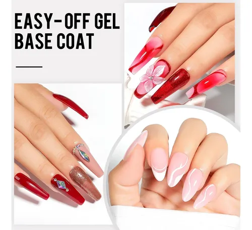 Aimeili Gel Base/top Coat Vegano Hema-free Para Uñas