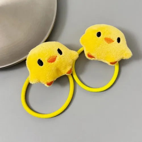 Adorable Accesorio De Peluche De Pato Amarillo En 3d Y Para