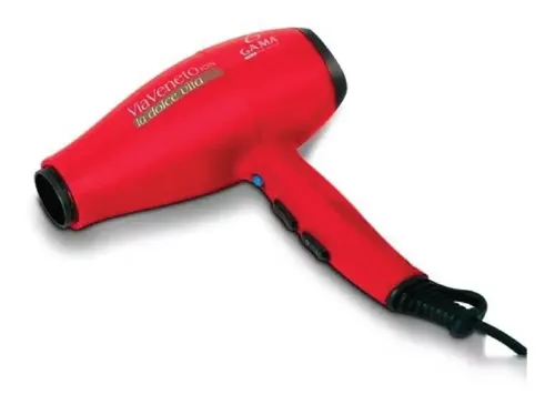 Gama Secador De Pelo Via Veneto Red Ion 2200w Profesional Color Rojo