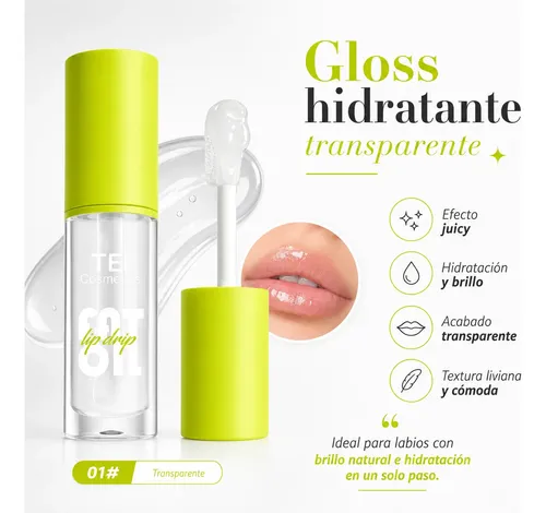 Gloss Fat Oil Lip Drip Humectante Labios Hidratados