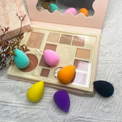 Esponjas Maquillaje Pequeñas Multicolor X30 Para Base