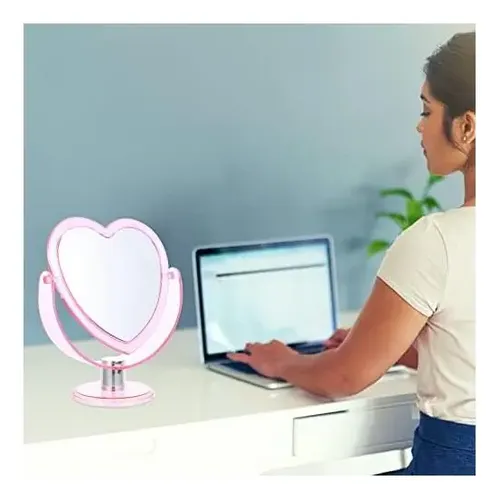 Espejo De Maquillaje De Doble Cara Espejo De Mesa Con Forma