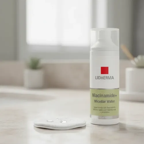 Niacinamide+ Micellar Water Niacinamida Prebióticos Lidherma