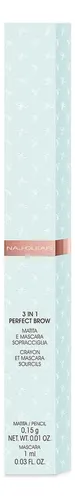 Maquillaje De Cejas Naj Oleari 3 In 1 Perfect Brow 01 Blonde