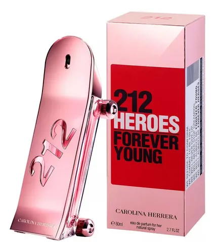 Perfume De Mujer Carolina Herrera 212 Heroes EDP 80 mL