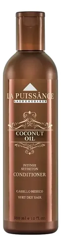 La Puissance Coconut Oil Shampoo+acondicionador+oleo De Coco