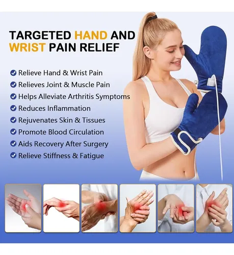 Guantes Calentados Jobyna Para Alivio De Artritis Y Dolor