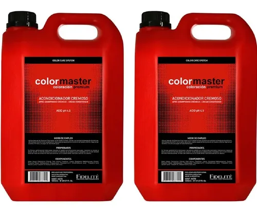 Fidelité Colormaster Acondicionador 5 L Cremoso Ácido Ph 4,5