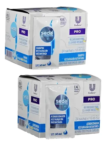 Sedal Shampoo Y Acondicionador 24u Ideal Hoteles Y Gimnasios
