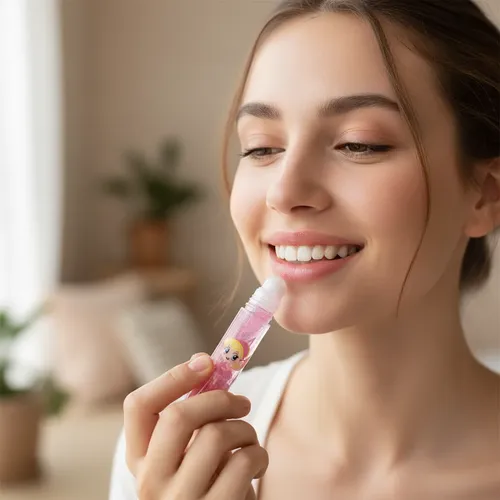 Pack X 6 Brillo Labial A Bolilla Con Glitter 4 Angeles