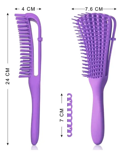 Cepillo Para Cabello Rizado, Bounce Curl Brush, Peine