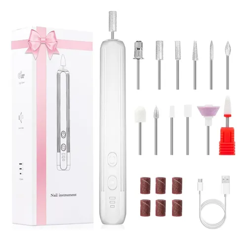 Para Uñas Profesional, Lima De Uñas Eléctrica, Kit Taladro