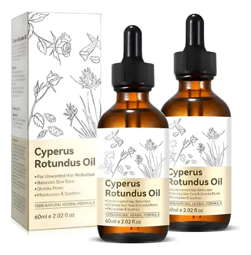 – Aceite Cyperus Rotundus Para Depilación Y Reducción