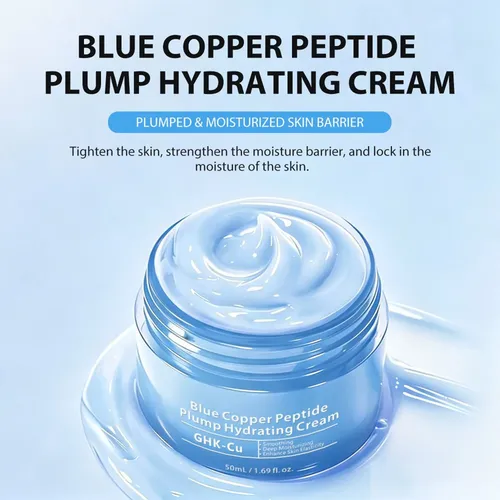 Crema Reafirmante Con Péptidos De Cobre Azul 50 Ml